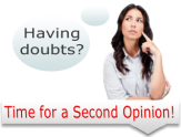 Having Doubts - Time for a Second Opinion