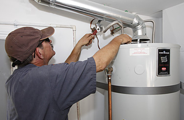 Menlo park plumber replaces an aging water heater